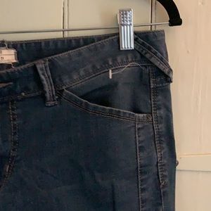 Free People bootleg jeans with zipper ankle